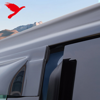 Visor Vents Shades Side Window Wind Sun Rain Guard Deflectores para Land Rover Defender 110 2020-2025