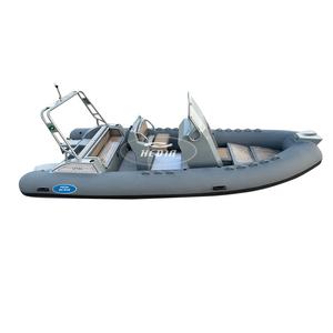 헤디아 18피트 Rhib560 더블 딥 V형 선체 알루미늄 리브 PVC/하이팔론/오르카 고무보트 판매 - Product Image 3