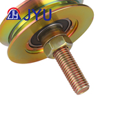 Rouleau de roue galvanisé universel à roulement unique avec boulon avec rainure en U V Y pour remplacement-Golden