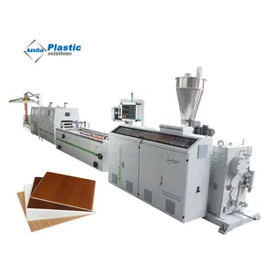 Automatische PVC-Decken herstellungs maschine PVC-Platten produktions linie PVC-Wandpaneel-Herstellungs maschine