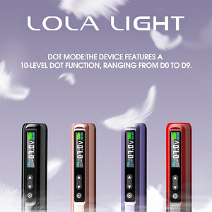Stylo de tatouage PMU sans fil <span class=keywords><strong>EZ</strong></span> Lola Light 81g, batterie unique, course de 2,8 mm, mode point à 10 niveaux, machine de maquillage permanent pour sourcils et lèvres - Product Image 4