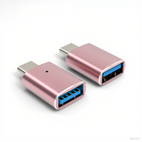 Nouvel adaptateur OTG USB Type C femelle vers USB 3.0 A mâle pour chargeur de téléphone, batterie externe et chargeur de voiture