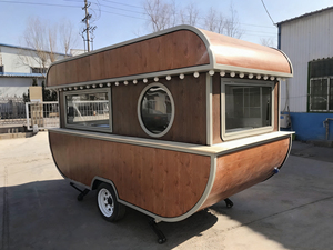 รถเข็นขายอาหารเคลื่อนที่อเนกประสงค์สำหรับตลาดกลางคืนรถเข็นขายขนมแบบพกพาทนทานเกรดพาณิชย์ - Product Image 3