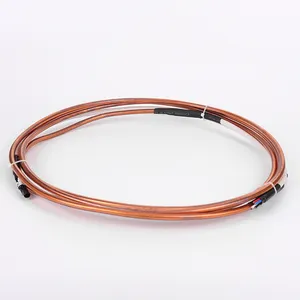 High Density Glass Fiber Insulated Stainless Steel Shield Kxhgab-ch 2*7*0.3mm Thermocouple Extension Cable Wire armored