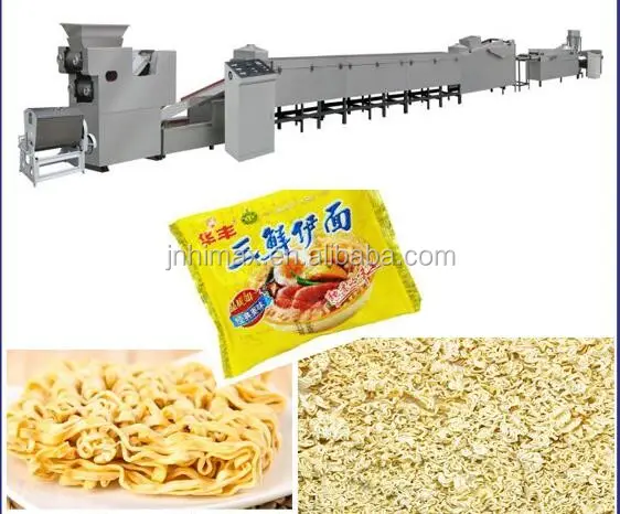 Efficient fried maggi instant noodle making machine indomie noodle production line