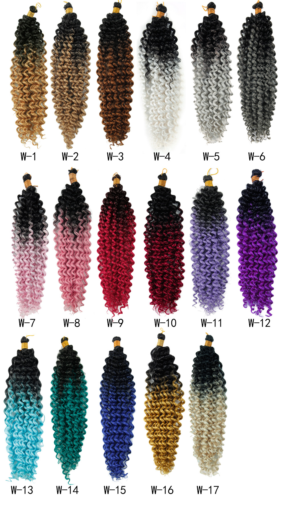 ombre color