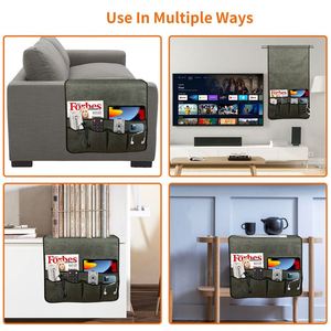 Cross-border Spot Goods Sofa Handrail Storage Box Sofa Hanging <b>Bag</b> <b>Tablet</b> Remote Control Bracket Sofa Hanging <b>Bag</b> - Product Image 3
