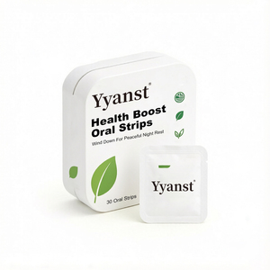 ยาแก้ไอแบบแผ่นบางละลายได้ในช่องปาก บรรจุกล่องโลหะ พกพาสะดวก 30 ชิ้น - Product Image 1