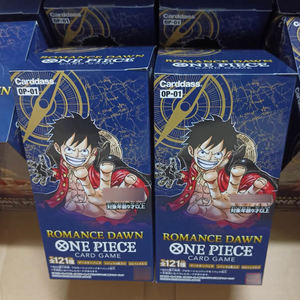 100% Originale OP1 Romance Dawn Luffy Anime Game Rare Cards Booster One Carton Versione Giapponese <span class=keywords><strong>Carte</strong></span> <span class=keywords><strong>da</strong></span> <span class=keywords><strong>Gioco</strong></span> Collezionabili - Product Image 1