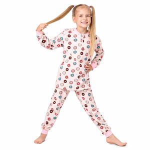 Conjunto de Pijama de Algodón para Adolescentes, Ropa de Dormir Suave y Cómoda, Tejido de Peso Medio - Product Image 3