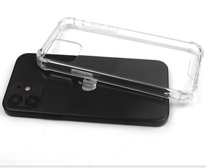 Cao nhà máy rõ ràng cứng Acrylic mềm TPU bumper chống sốc điện thoại di động trường hợp đối với <span class=keywords><strong>iPhone</strong></span> 12 Pro Max XR 13 Pro SE 2020 đồng bằng - Product Image 3