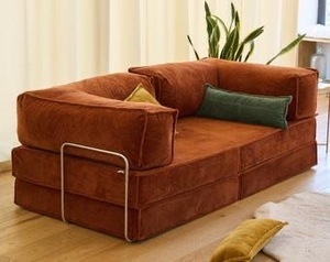 Divano <span class=keywords><strong>Letto</strong></span> Espandibile Moderno Minimalista Multifunzionale per Spazi Piccoli, Arredamento Comprimibile per Soggiorno - Product Image 5