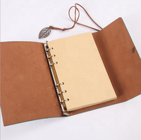 Bloc-notes planificateur de budget Pvc nourriture de rêve fantaisie soins personnels Cahier personnalisable Journal en cuir avec mots d'encouragement