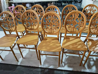 Chaise de mariage empilable, chaise en plastique durable, chaise moderne pour hôtel et événements
