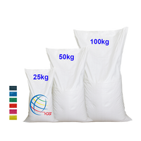 Sacs tissés en polypropylène laminé PP de 5 kg, 25 kg, 50 kg, 100 kg pour sucre, farine, céréales, maïs, riz, sable et engrais – Origine Chine