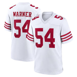 جاهز للشحن 54 Fred Warner SF بيع بالجملة أعلى جودة حمراء مخيط VP ألعاب كرة قدم محدودة - Product Image 3