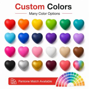 Custom Color Heart <b>Stress</b> Ball Soft PU Foam Squeeze Ball for <b>Stress</b> <b>Relief</b> Personalized Heart Shaped Desk <b>Toy</b> Wedding Favor - Product Image 4