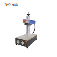 Máquina de Marcado, Corte y Grabado Láser de Fibra Mini Transon CNC para Acrílico, MDF, Madera, Contrachapado, Cristal, Papel, Piedra, Metal y Plástico