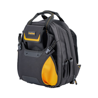Sac à dos d'électricien robuste et étanche en polyester, portable, OEM ODM personnalisé, multi-usages, pour réparation et rangement, capacité 200 lb, 35-39