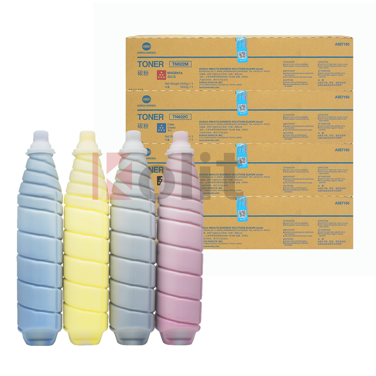 Premium Colorful Brand New Original Toner Cartridges CMYK