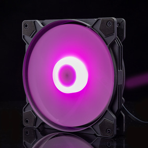 साइलेंट आरजीबी की अगुवाई में 12 इंच के कंप्यूटर केस प्रशंसक, 6-पिन कनेक्शन विधि का उपयोग करते हुए - Product Image 5