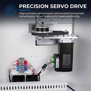 Impresora de transferencia DTF GOOSAM A1 de 60 cm con seis cabezales I3200 para producción de prendas de vestir, sistema de impresión rollo a rollo de alta velocidad. - Product Image 2