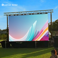 500*1000mm P2.6 P2.9 P3.91 LED-Videowand-Panel für den Außenbereich, wasserdicht, für Kirchen, LED-Bildschirm, Bühnen-Display