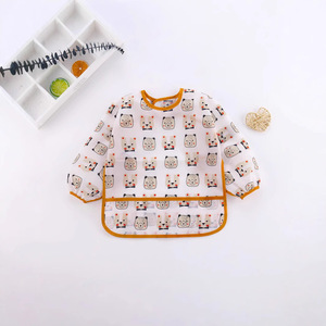 Otoño Invierno Baberos de bebé con estampado completo Kidsren Capucha de vestir inversa y ropa de comer con diseño pintado de arroz fresco <span class=keywords><strong>K</strong></span> - Product Image 4