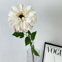 Tiges de fleurs de chrysanthème en soie artificielle, réalistes, faites à la main, modernes, respectueuses de l'environnement, arrangement floral durable