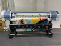 Imprimante jet d'encre numérique grand format XP600 à tête unique, largeur 1,3 m, pour impression vinyle, modèle QC1300