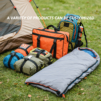 Kit de survie professionnel en plein air pour 2-3 personnes, équipement d'urgence pour 72 heures, randonnée, sac à dos de voyage, sac de couchage en PVC de 30L, tente