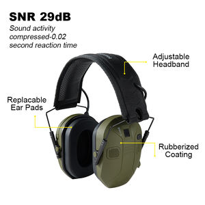 Protection auditive <span class=keywords><strong>Bluetooth</strong></span>, <span class=keywords><strong>anti</strong></span>-<span class=keywords><strong>bruit</strong></span>, réduction de l'annulation, <span class=keywords><strong>casque</strong></span> de prise de vue électronique, cache-oreilles de sécurité, vente en gros - Product Image 3