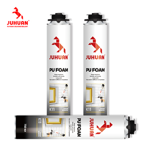 Espuma de Poliuretano PU en Aerosol JUHUAN K11 de 750 ml, Sellador Aislante Expansivo de Alta Dureza <span class=keywords><strong>para</strong></span> Instalación de Puertas y Ventanas - Product Image 3