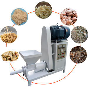 Automatische Kokosnussschalen-Heu-Holzkohlebrikett-Herstellungs maschine - Product Image 1