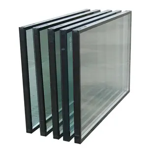 10mm Single Glass Thick Low E Coating Toughened Flat Insulated Glass IGU Tempered Double Glazed
