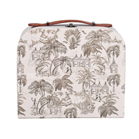 Boîte cadeau de luxe pour jouets d'enfants fabriquée à Dongguan, recyclable, en forme de mini-valise avec poignée personnalisée