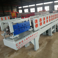 Machine de formage à froid pour portes à lamelles en acier, norme d'exportation, prix d'usine
