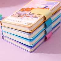 Kawaii Cute Cartoon Farb seite Briefpapier Notizbuch Student Kinder Schönes Mädchen Magnets chnalle Notizbuch