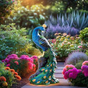 Nhựa con công ngoài trời trang trí sân vườn năng lượng mặt trời dẫn ánh sáng - Product Image 4