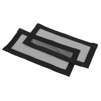 Kit d'accessoires intérieurs en nylon de luxe pour Tesla Model 3/Y (version rafraîchie) – Cache de protection en maille pour grille d'aération sous le siège