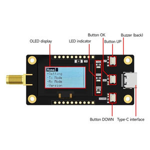Kit de evaluación de transceptor RF LORA con pantalla OLED de 868/915Mhz para desarrollo secundario ODM E22-900MBL-SC y prueba fuera de línea - Product Image 4