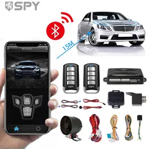 SPY een manier auto alarm afstandsbediening universele bt smart auto alarmsysteem