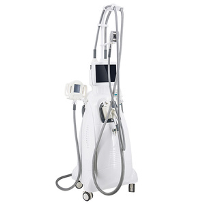 Máquina de contorno corporal 6 en 1 con cavitación RF y vacío, tipo pedestal 40K, máquina de cavitación 9 en 1 40K para cuidado facial y corporal - Product Image 2