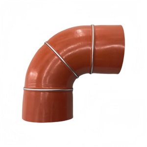 Pièces détachées de camion de haute qualité DZ95259535035 Tuyau en caoutchouc à angle droit pour Shacman - Product Image 1
