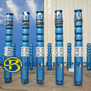 Pompe submersible multi-étages à haute pression triphasée pour puits profonds 380V-660V 7.5-410kW Débit 9-2500m³/h Fonte/Inox 304 1 - Product Image 2