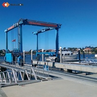 10ton ~ 1000ton grue de levage de bateau de levage mobile personnalisée robuste levage de voyage marin