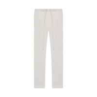 Pantalon droit essentiel pour homme en toile de coton mi-lourde de haute qualité, imprimé par transfert thermique, vente en gros du fabricant