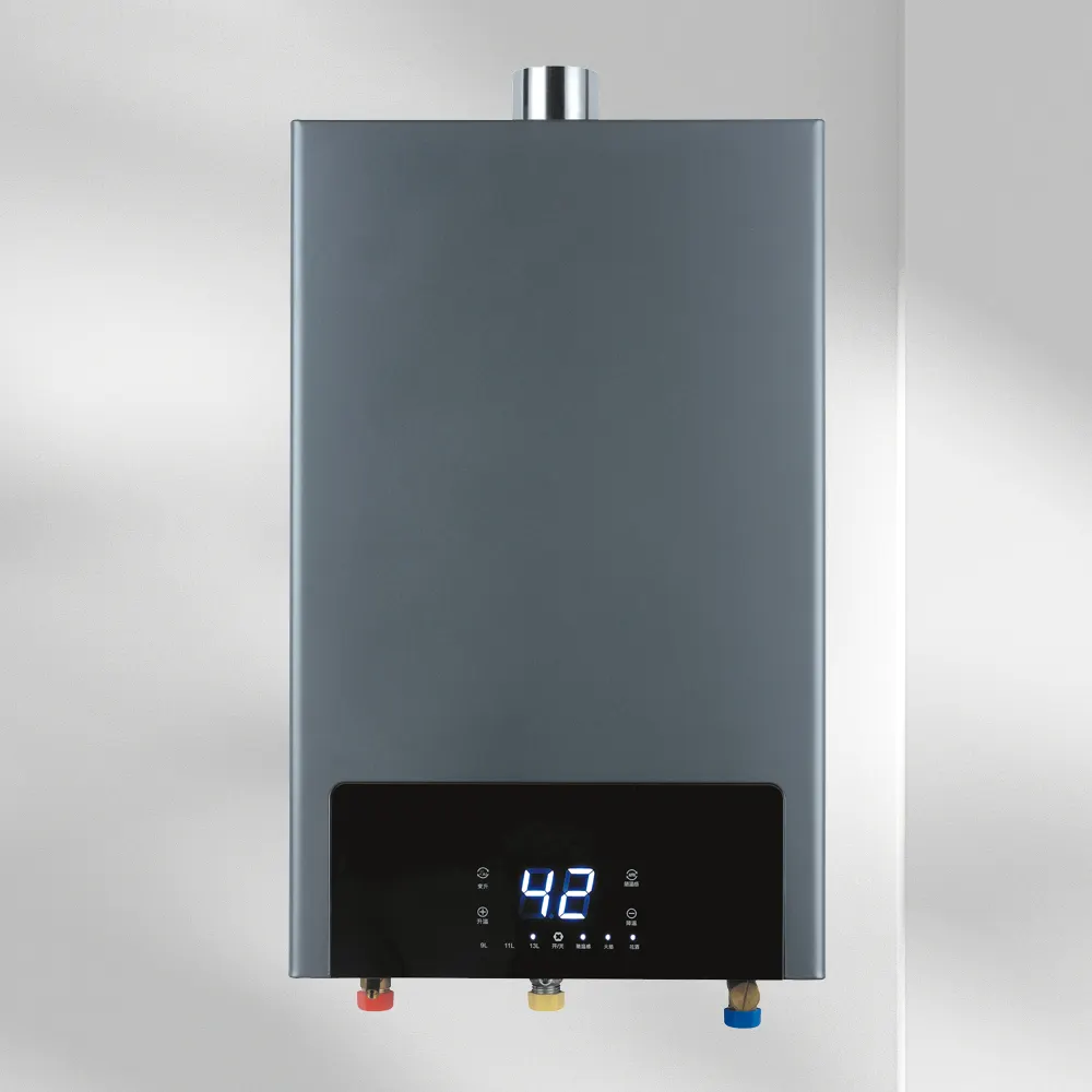16L 20L 24L Natural Gas Boiler Shower Sufficient Burning Instant Gas Propane Tankless LPG Geyser Gas Water Heater