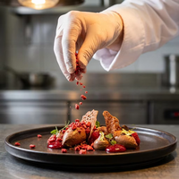Cubes de fraises lyophilisées 100% purs, sans additifs, matière première pour la transformation alimentaire