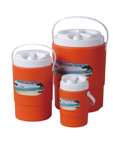 Pichet Isotherme Ellipse 1 L Bleu Orange, Matériau PE, Isolation Thermique pour Stockage Alimentaire de Camping - Product Image 3